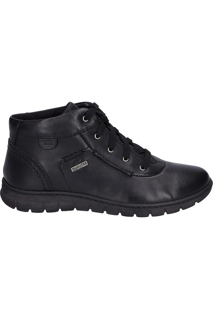 Josef Seibel Steffi 93153 in Black Waterproof