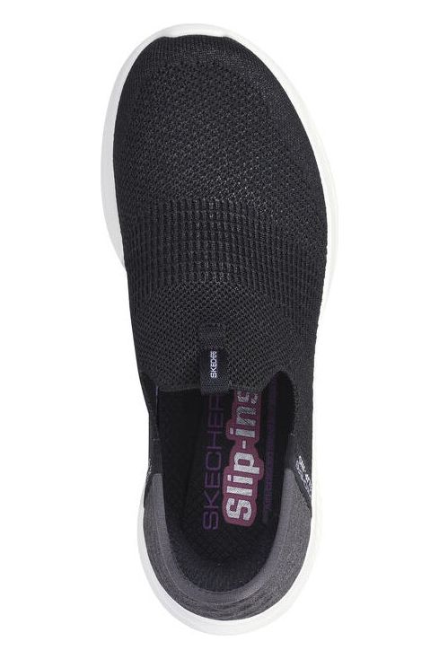 Skechers Slip Ins Ultra Flex 149709 black  white BLK