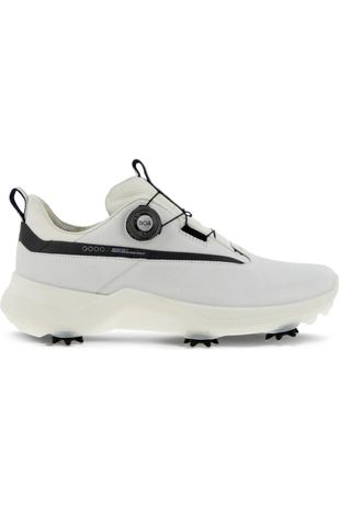 Ecco mens golf shoes 152304-51227 in white/black