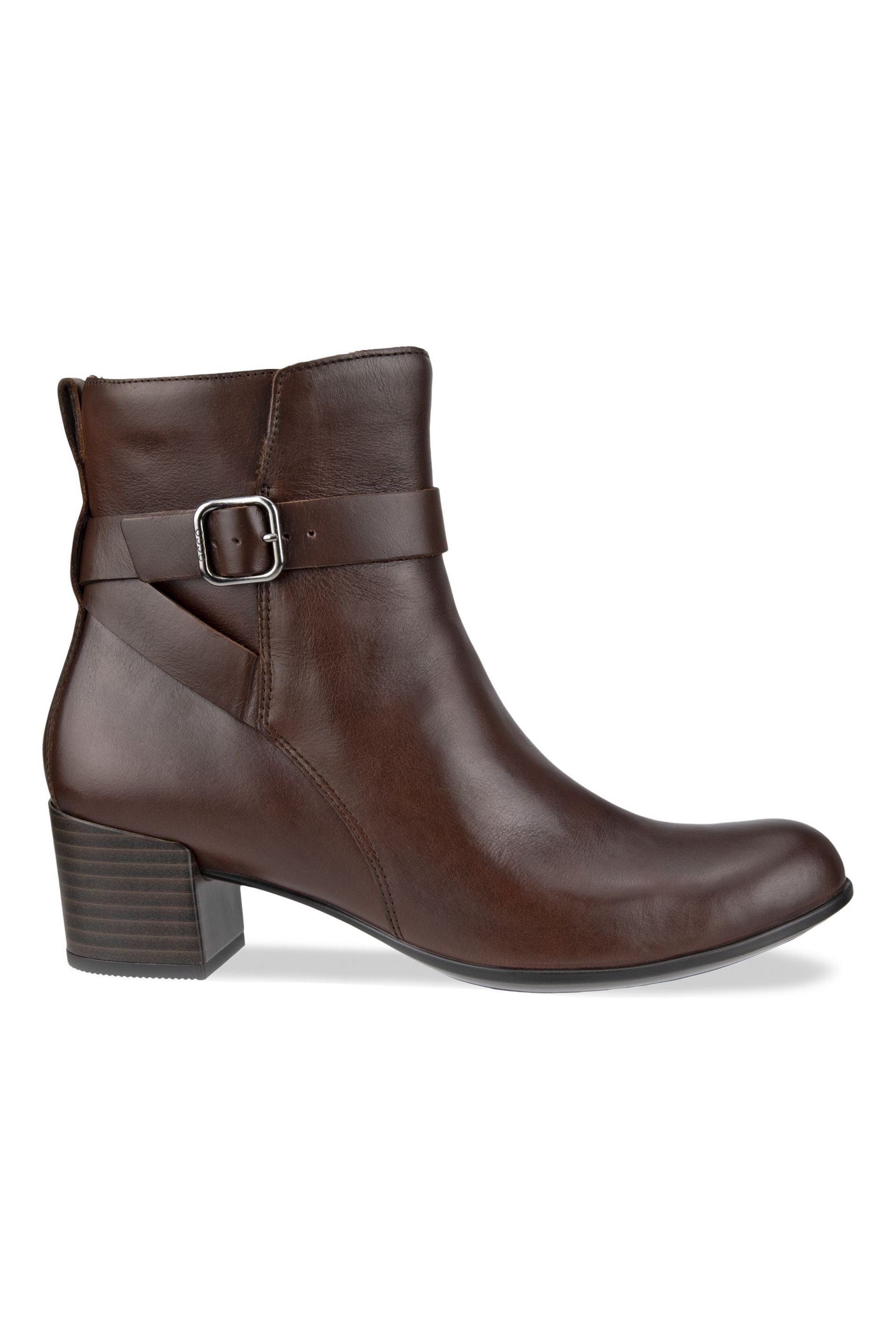 ECCO Dress Classic Boot  209913-01667 in brown leather