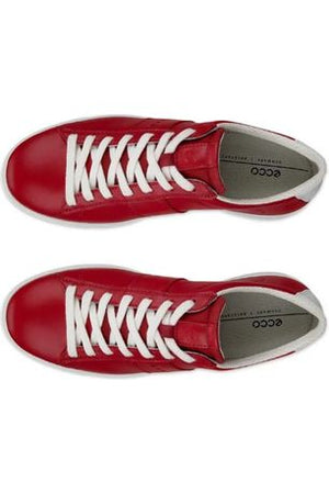 Ecco ladies 212803-56545 red sneaker