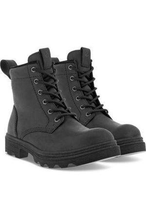 ECCO Grainer 214713-02001  Lace up Boot in Black leather