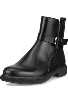 ECCO Amsterdam Buckle 222013-01001 Ladies ankle boot