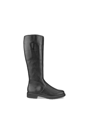 Ecco black knee high boots hotsell