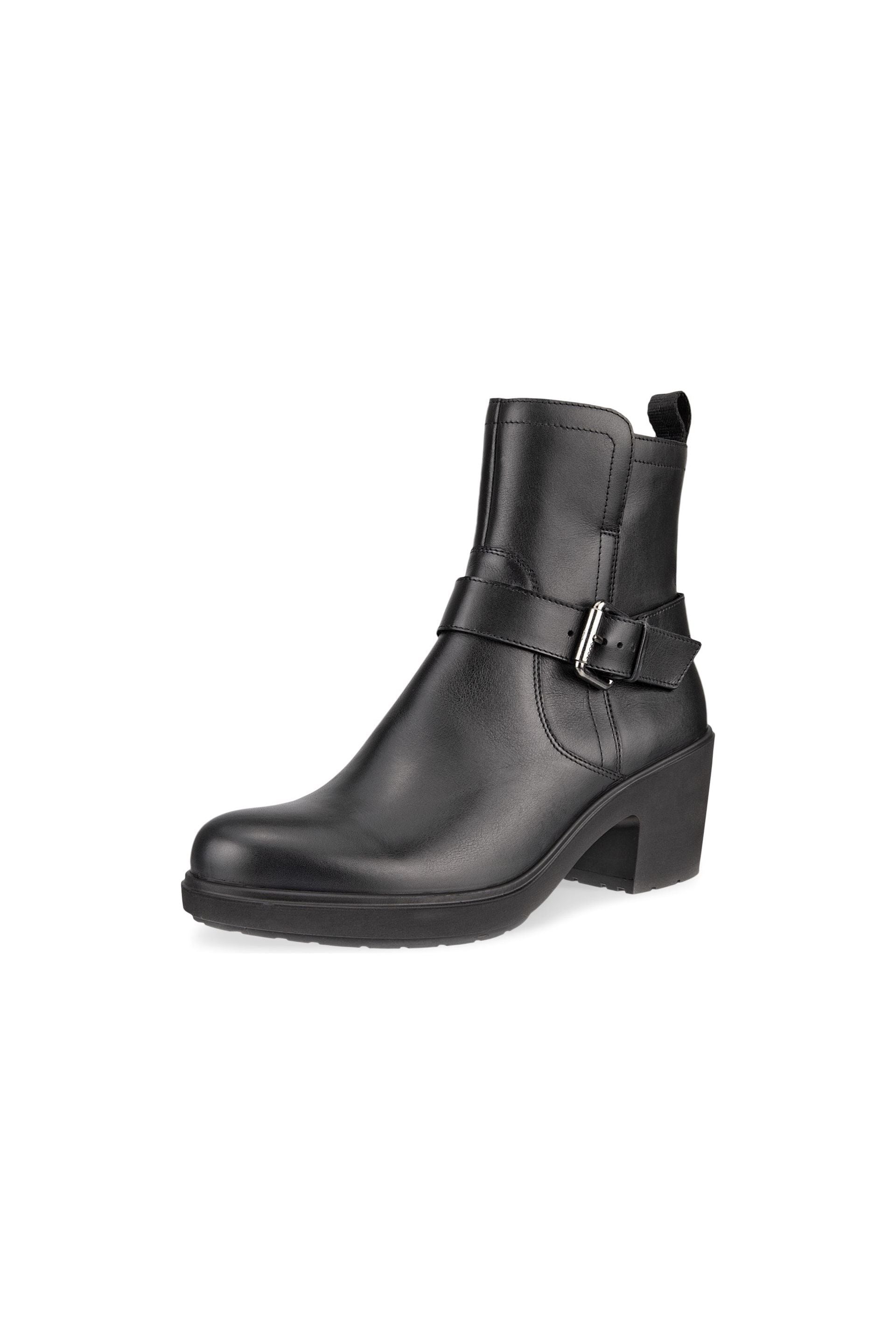 Ecco best sale heeled boots