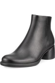 Ecco leather booties best sale