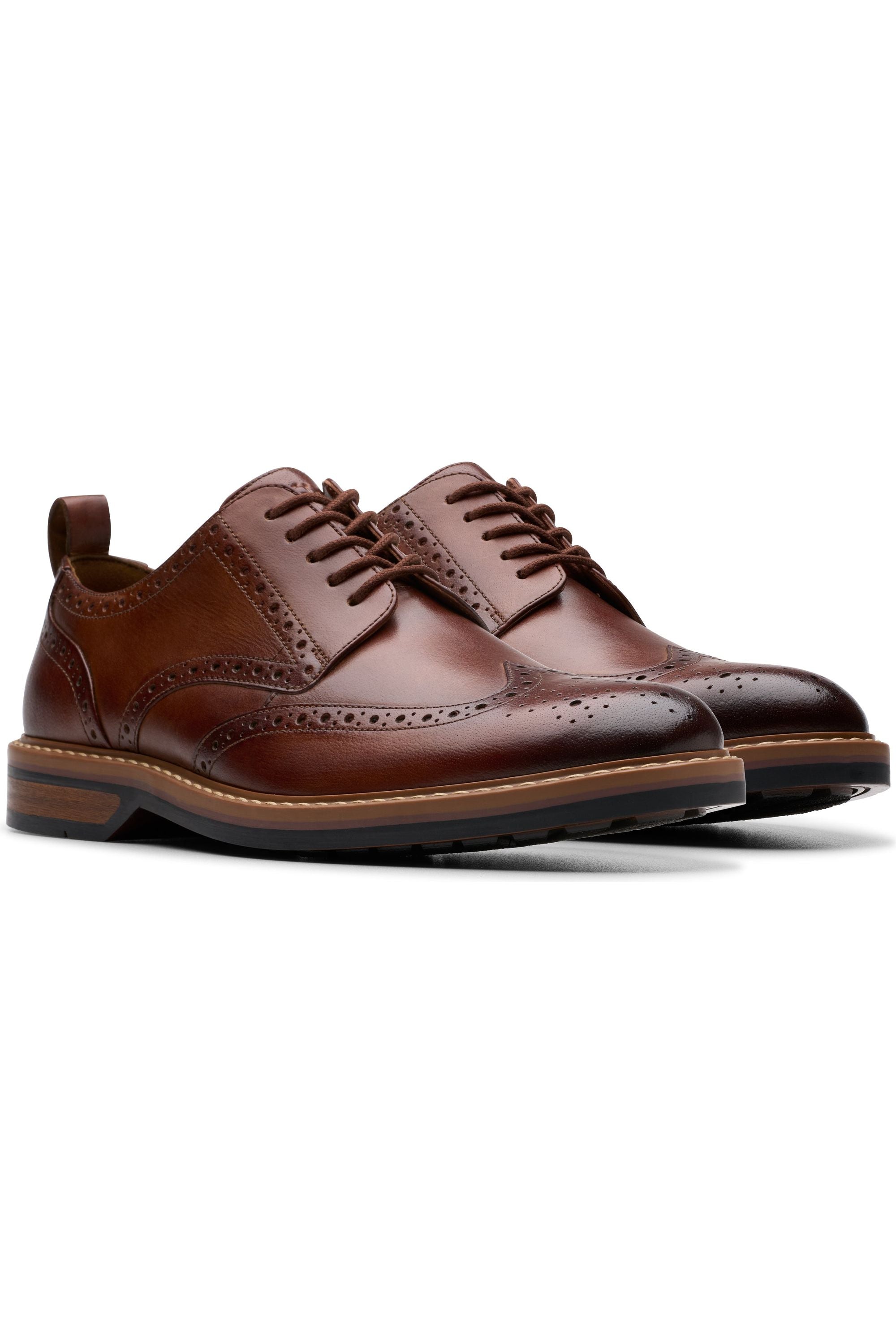 Clarks wingtip shoes hotsell