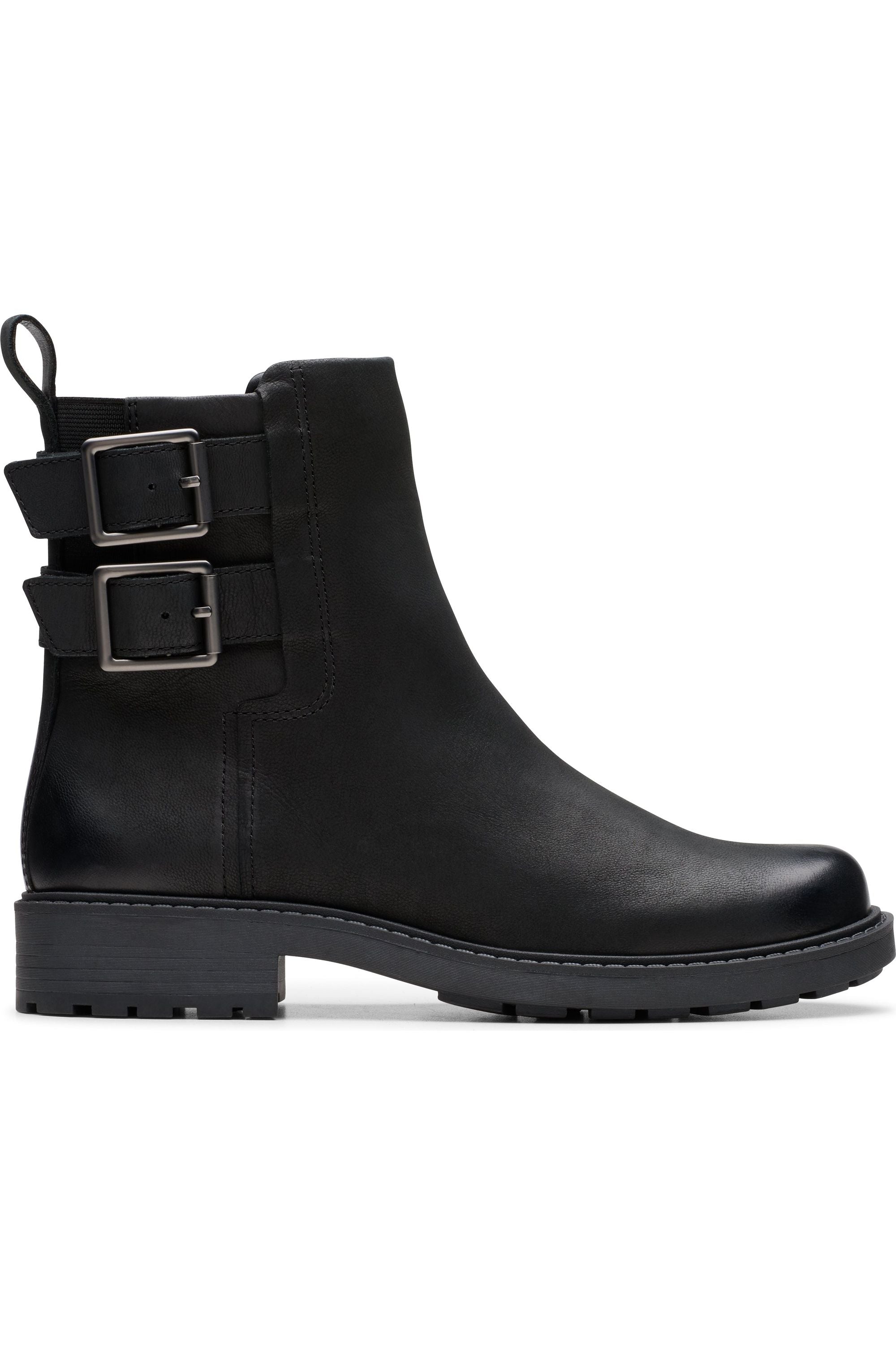 Clarks Orinoco2 Bay in Black Leather