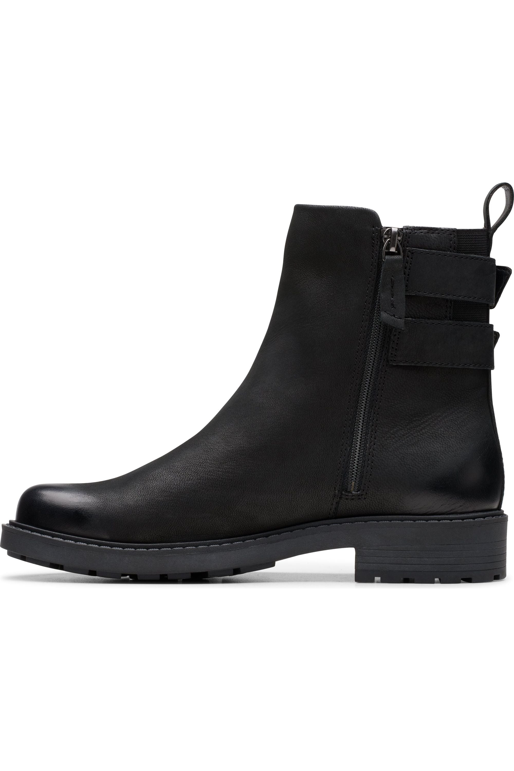 Clarks Orinoco2 Bay in Black Leather