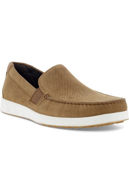 Ecco mens slip on 540504-60452 in Camel