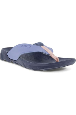 Ecco ladies toe-post sandals 801804-01659 in Purple