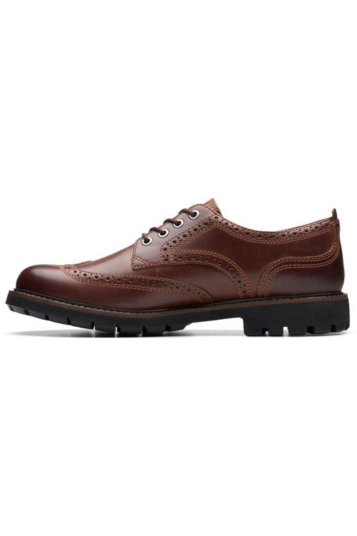 Clarks mens clearance tan brogues