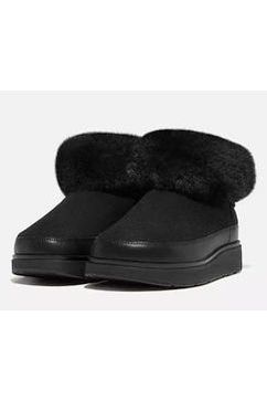 FitFlop GEN FF Mini Double Faced Shearling Boots black