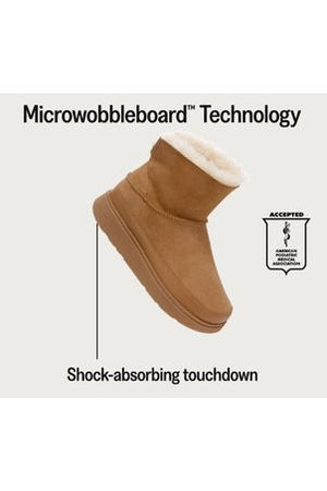 FitFlop GEN-FF  Mini Double-Faced Shearling Boots Tan