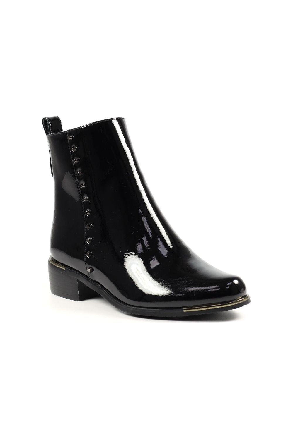 Ophelia Black Ankle Boot