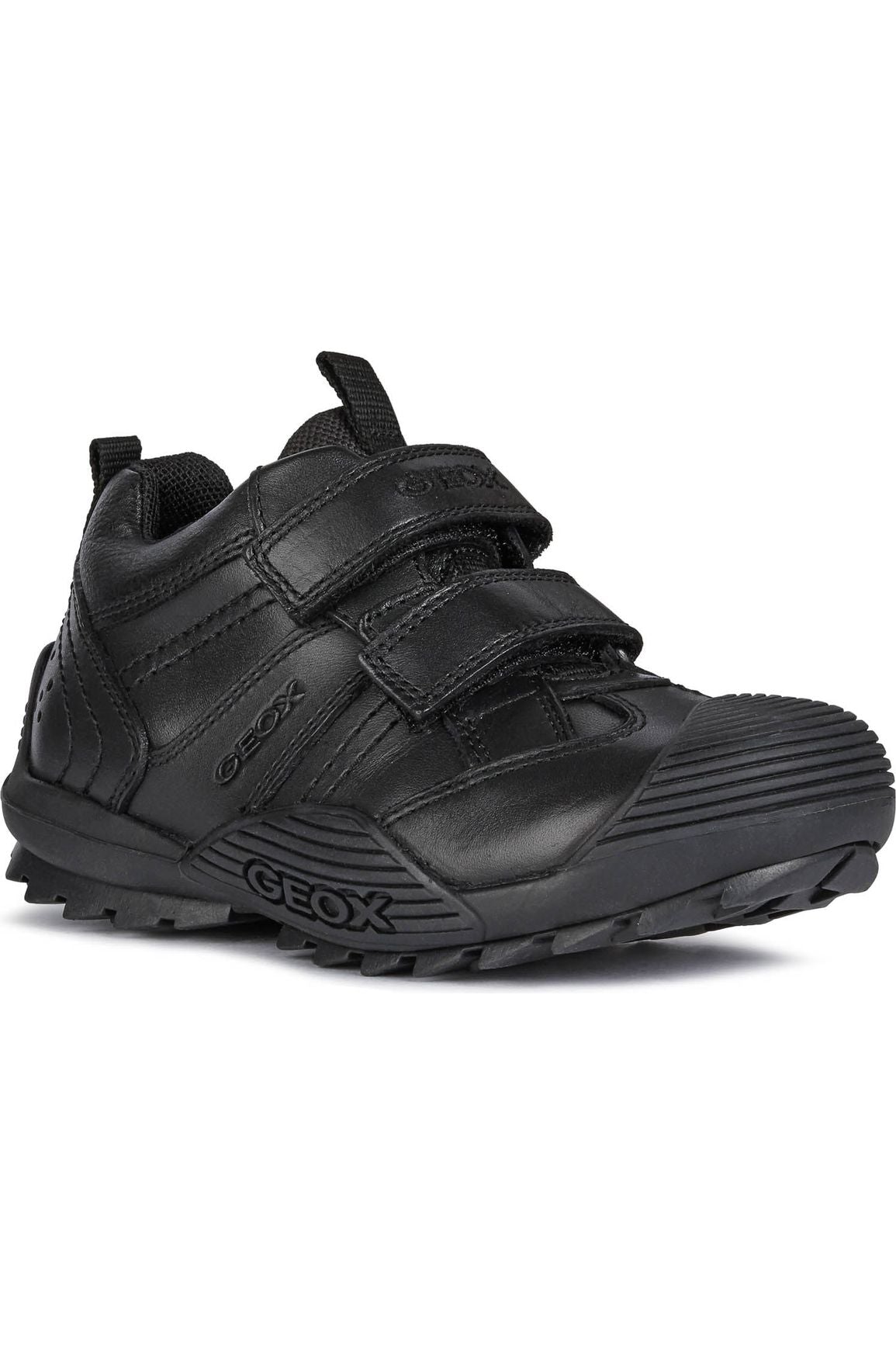 Geox Savage J0424A  black school shoe