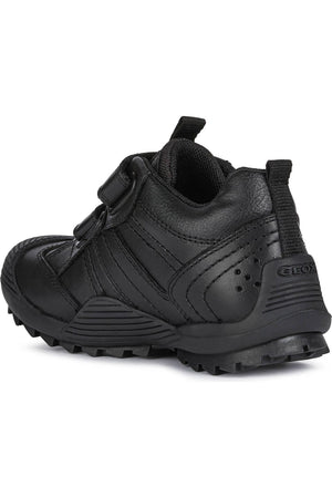 Geox Savage J0424A  black school shoe