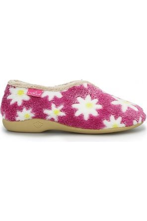 Lunar Daisy Pink Slipper With Daisy Pattern KLA021