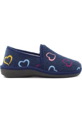 Lunar Joyful Navy Slipper KLS134