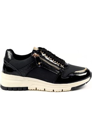 Lunar Sammy Black Trainer DLB022