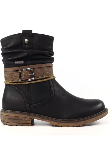 Lunar Veronica Black Waterproof Boot GLB145