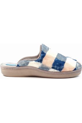 Lunar Yasmina Blue Mule Slipper KLS133