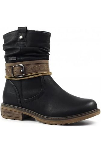 Lunar Veronica Black Waterproof Boot GLB145