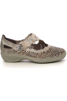 Rieker Shoes 413G4 90 metallic