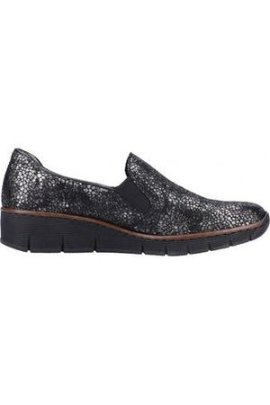 Rieker ladies Shoes 53766-00 Black