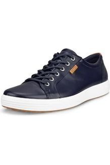 ECCO mens sneakers 430004-11303 in navy leather