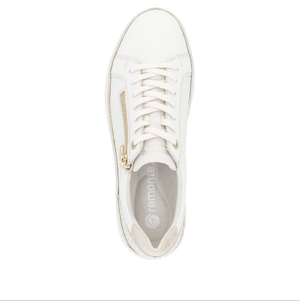 Remonte ladies sneaker D2E00-80 in White