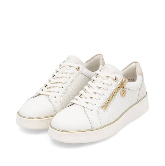 Remonte ladies sneaker D2E00-80 in White