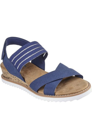 Skechers 114130 Bobs Desert Kiss sandal in Navy