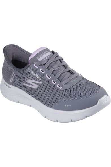 Skechers Go Walk Flex Clear Creek Waterproof 124846 Charcoal Lavender