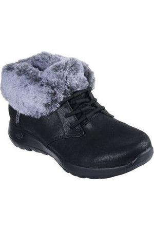 Skechers Slip Ins On the Go Joy Cozy Charm 144803 BKGY