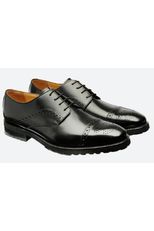 Barker Margate in Black Calf