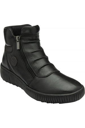 Lotus Atlanta ladies boot in Black Leather