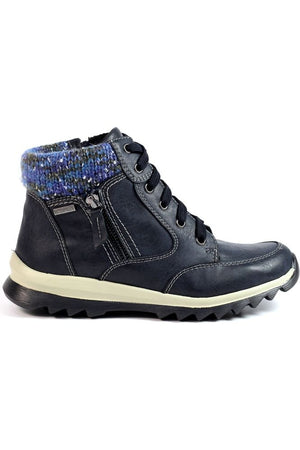 Lunar Buttermere Navy WaterProof Ankle Boot GLB115