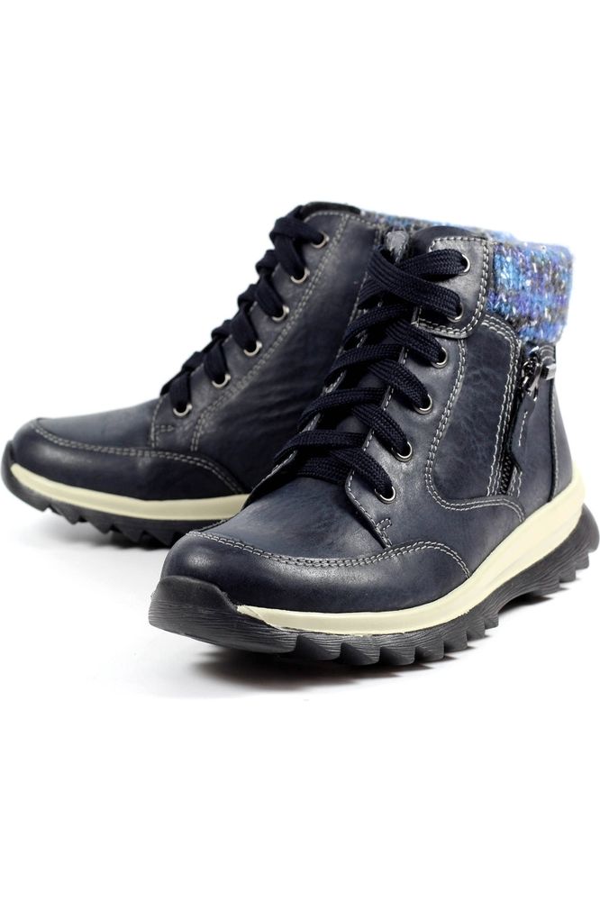 Lunar Buttermere Navy WaterProof Ankle Boot GLB115