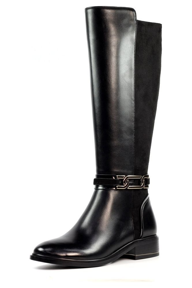 Lunar GLX006 Cathy long boot in black