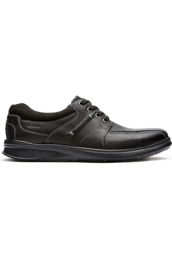 Clarks Cotrell Walk black oily at Meeks Shoes est.1901