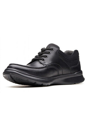 Clarks Cotrell Edge black smooth H Wide Fit