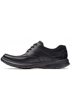 Clarks Cotrell Edge black smooth H Wide Fit