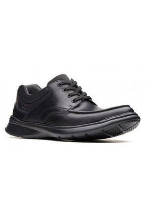 Clarks Cotrell Edge black smooth H Wide Fit