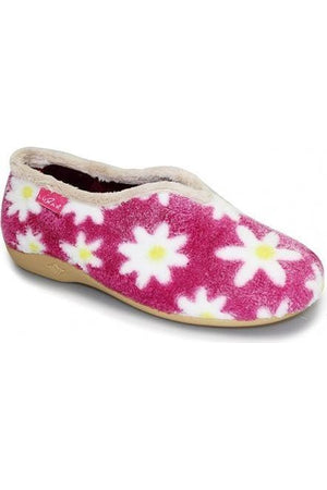 Lunar Daisy Pink Slipper With Daisy Pattern KLA021