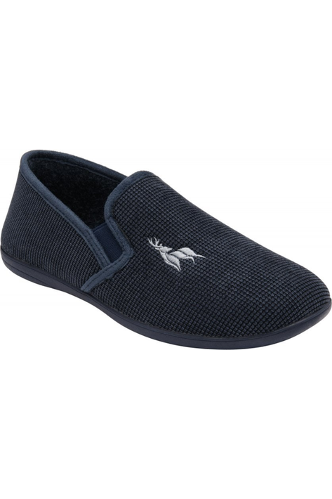 Lotus Davida mens slipper in Navy