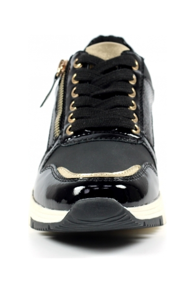 Lunar Sammy Black Trainer DLB022