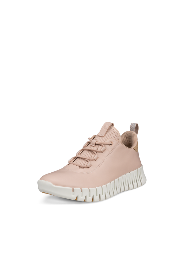 ECCO Gruuv 218203 59530 ladies Trainer in Rose Dust at Meeks Shoes