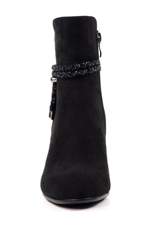 Lunar Fonda Black Ankle Boot GLX001