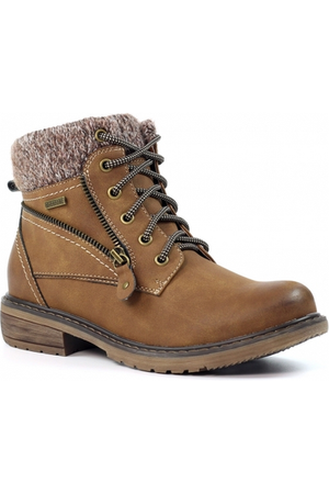 Lunar Benson III Tan Waterproof  Ankle Boot GLB090